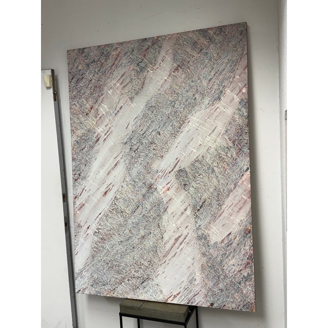 Design Plus Gallery presents the Original Abstract Painting “Archipelago #68” by Geoffrey Williams from 1983. This large-...