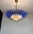 Murano Pendant Light with Palmette and Blue Glasses, 1990 For Sale - Image 18 of 18