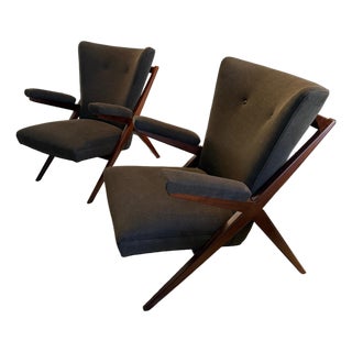 1950s Pair of Lounge Chair For Sale