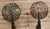 Late 19th Century Arts and Crafts Filagree Brass Rosette Andirons For Sale - Image 4 of 9