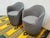 Design Within Reach Hlynur Atlason for Design Within Reach Lína Swivel Dining Chairs, Pair For Sale - Image 4 of 14
