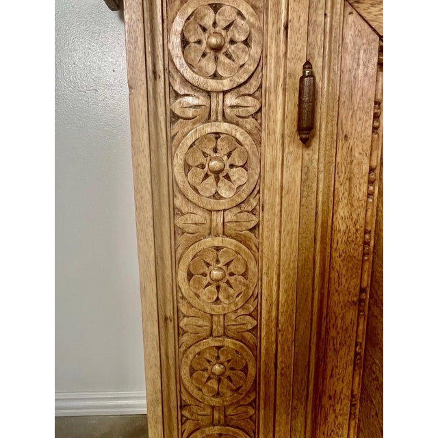 Tan Early 19th Century French Bleached Walnut Credenza For Sale - Image 8 of 17