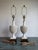Vintage Fredrick Cooper Urn Lamps in Creamware Rope Lattice Pattern - a Pair For Sale - Image 17 of 18
