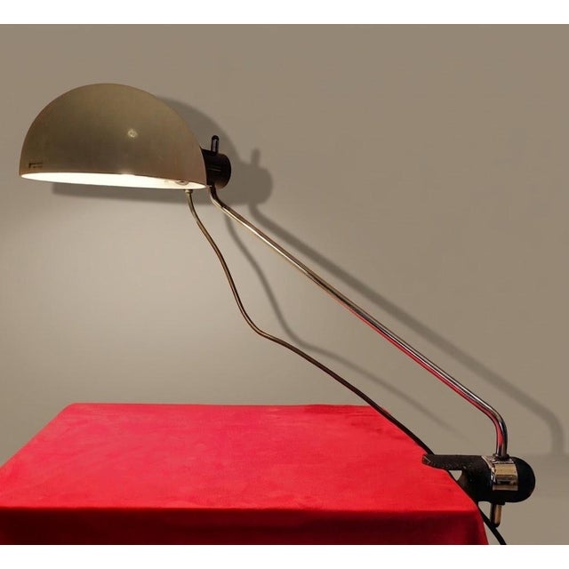 Libellula Clamp Table Lamp by Emilio Fabio Simion for Guzzini, Italy, 1970s For Sale - Image 6 of 16