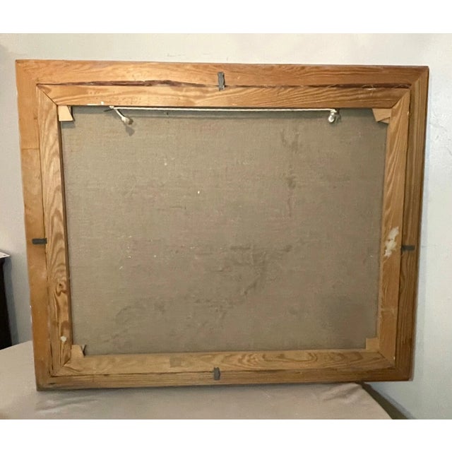 Large Vintage Feliks Dolgan Polish Winter Horse Sled Snow Landscape Oil Painting For Sale - Image 12 of 13