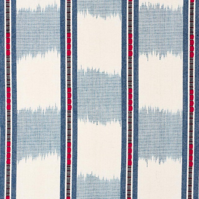 Schumacher Schumacher Faye Fabric In Chambray For Sale - Image 4 of 4