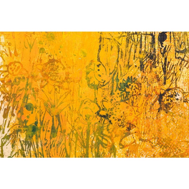 Susan Bolt Conversations Signed Modern Serigraph on Paper 1/20 Framed 1969 For Sale - Image 9 of 11