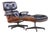 Charles and Ray Eames for Herman Miller Mid Century Rosewood Eames Chair and Ottoman For Sale