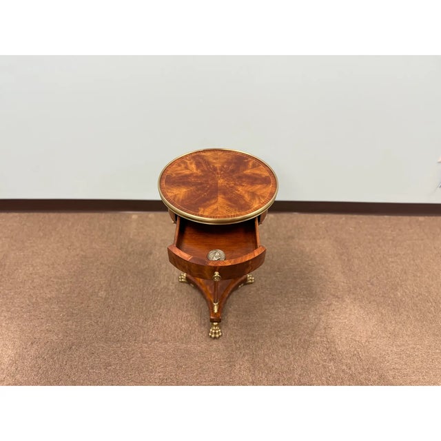 Late 20th Century Theodore Alexander Admiralty Accent Table For Sale - Image 5 of 5