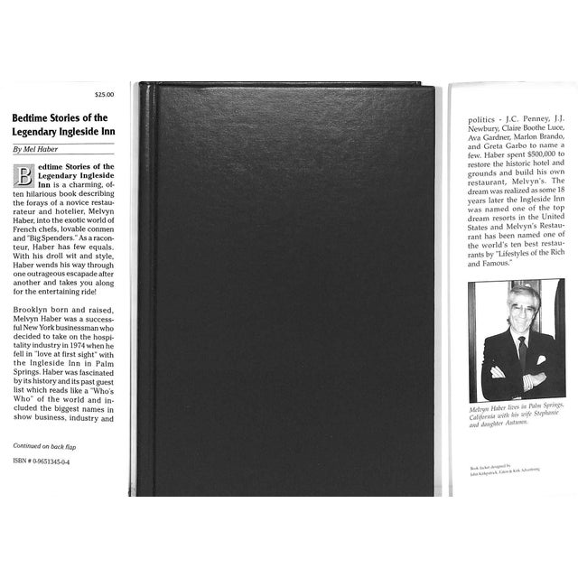HABER, Mel [227] pp. Inscribed "Hemingway" Mel Haber 3/27/2000 Ingleside Press 1995 Second Edition 9 1/4" x 6 1/2" Haber,...