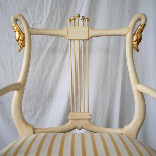 Late 20th Century Set of 4 'Fairy Tale' Hollywood Regency Armchairs For Sale In New York - Image 6 of 7