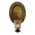 Mid Century Brass Candle Sconce With Glass Votive Holder For Sale