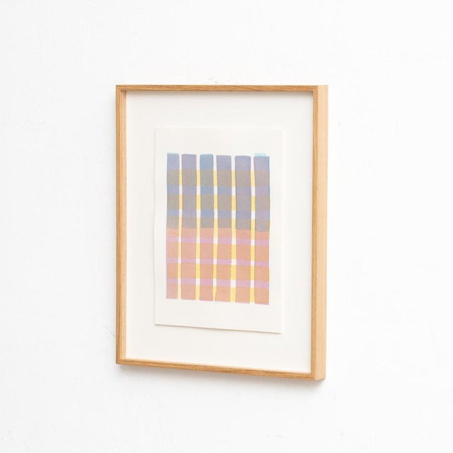 Contemporary Enrico Della Torre, Abstract Composition, 2015, Watercolor For Sale - Image 3 of 10