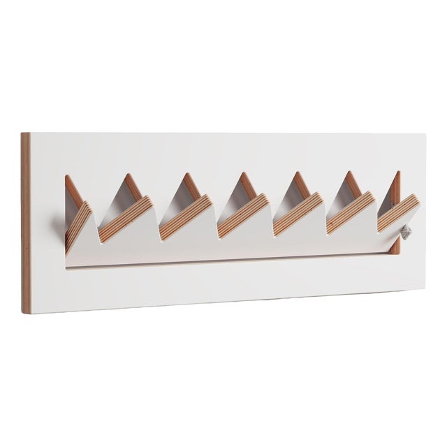 60×20-1 Fläpps Coat Rack from Ambivalenz For Sale