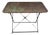 Early 20th Century Iron Folding Bistro Garden Table For Sale