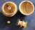 Treen Sphere Enclosing Needle and Thread Spool For Sale - Image 4 of 9