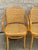 Josef Hoffmann A Pair of Mid Century Thonet Style Bentwood Prague Chairs Chairs For Sale - Image 4 of 9