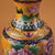 Late 20th Century Vintage Chinese Gilt Cloisonné Peony Vase (Jingtai Lan) - 1300g For Sale - Image 5 of 9