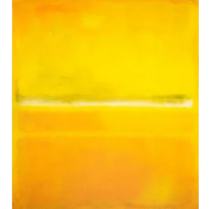 2003 After Mark Rothko "No. 14/No. 10 (Yellow Greens)" Poster