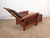 Kimball Antique Style Mission Prairie Arts & Crafts Oak Morris Chair & Ottoman For Sale - Image 12 of 18