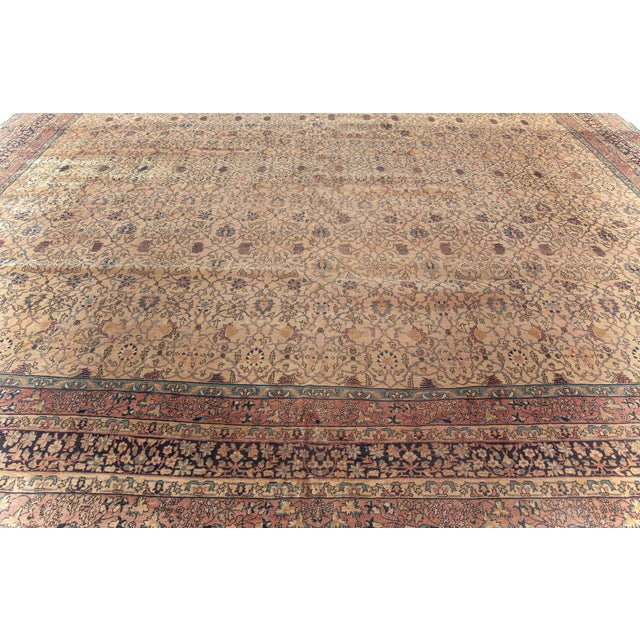 Antique Turkish Sivas Rug  A Masterpiece of Ottoman Elegance For Sale - Image 4 of 8