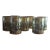 1950s Culver 22kt Gold Valencia Rocks Glasses - Set of 7 For Sale
