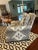 Wood Quadrille/Home Couture “Persepolis” Fabric Club Chair For Sale - Image 7 of 7