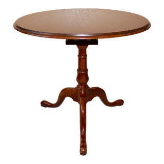 1980s Drexel Heritage Furnishings Inc. Vintage Barker Bros Tilt Table For Sale