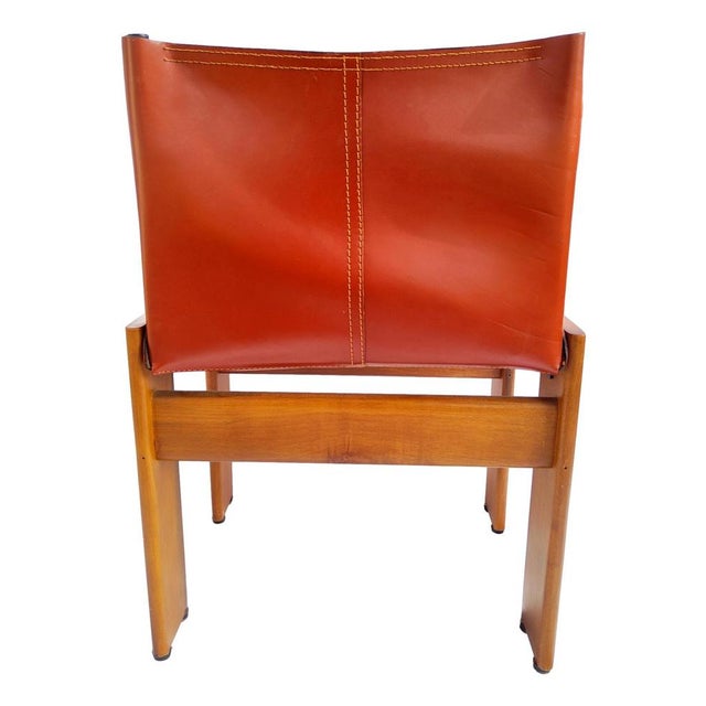 Monk Chairs by Scarpa for Molteni, Set of 6 For Sale - Image 6 of 13