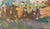 1970s Vintage Ukrainian Impressionist Oil Painting, Rural Landscape, 1970s 19-31 For Sale - Image 5 of 6