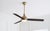 Brass Thomas O'Brien by Visual Comfort Fan Hicks 60" LED Ceiling Fan in Hand Rubbed Antique Brass For Sale - Image 8 of 9