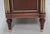 18th Century Louis XVI Secretary in Mahogany, White Marble, and Brass For Sale - Image 15 of 18