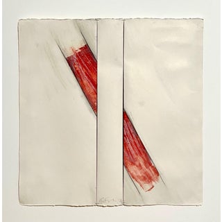 Richard Smith, Original Abstract Collage Painting British American Pop Artist Richard Smith, 1976 For Sale