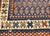 19th Century Caucasian Shirvan Rug, Handwoven Wool, Allover Paisley Design, Blue & Ivory, 3' x 4' For Sale - Image 12 of 14