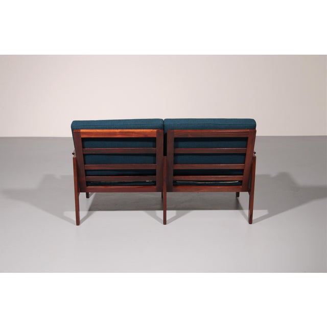 Capella Bench by Illum Wikkelsø for Niels Eilersen, 1960s For Sale - Image 6 of 10