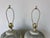 1980’s Vintage Hand-Painted Ceramic Table Lamps – A Pair For Sale - Image 4 of 12