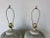 1980’s Vintage Hand-Painted Ceramic Table Lamps – A Pair/ Sold For Sale - Image 4 of 12