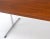 Teak & Chrome Base Mid Century Danish Modern Petit Desk Console Writing Table For Sale - Image 10 of 12