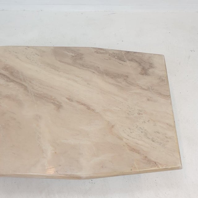 Italian Marble Coffee Table, 1970s For Sale - Image 14 of 18