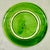 1980s Bordallo Pinheiro Green Grape Vine & Basket Weave Green Plate For Sale In Philadelphia - Image 6 of 9