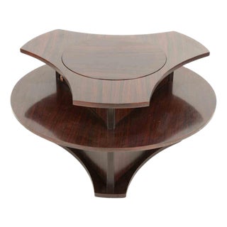 Coffee Table with Bottle Storage, 1960s For Sale