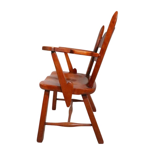 Set of Six Herman DeVries Cushman Colonial Dining Chairs With Early Metal Tag For Sale In New York - Image 6 of 17