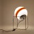 Metal Sculptural Murano Glass Table or Floor Lamp from Venini, 1970s For Sale - Image 7 of 16