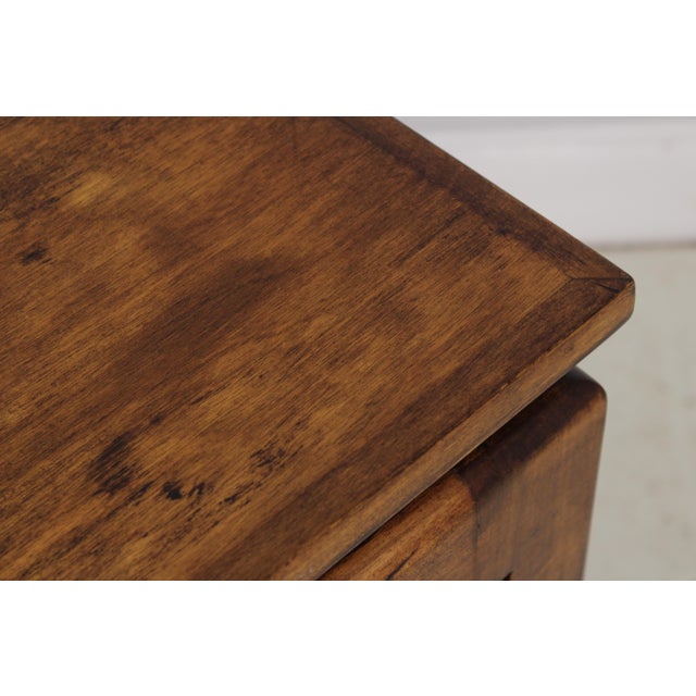Walnut Finish Long Alter Sofa Table Console For Sale In Philadelphia - Image 6 of 13