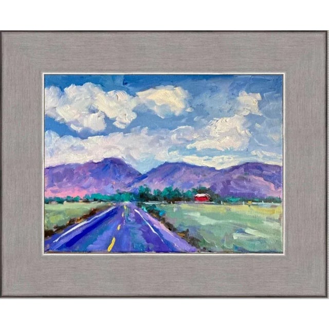 Skyscape - Contemporary Impressionist Oil Painting by Haas For Sale - Image 9 of 9