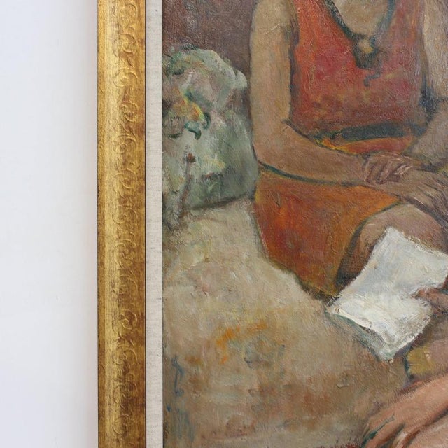Gaetano Bocchetti, Confidences, Nude, 1970s, Oil Painting For Sale - Image 11 of 17