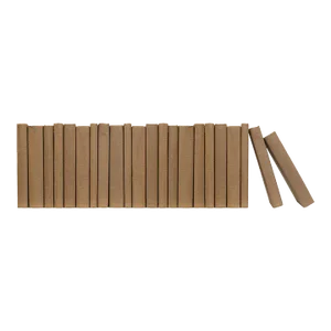 Decorative Books - Havana Linen Wrapped Books - Brown Books By The Foot