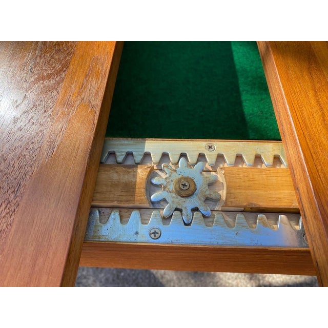 Niels Koefoed 1970s Vintage Mid Century Danish Modern Teak Dining Set Table & Chairs - Set of 7 For Sale - Image 4 of 13