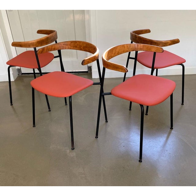 C 20 Chairs by Terence Conran, 1960s, Set of 4 For Sale - Image 4 of 18