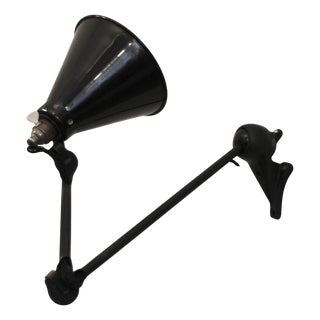 French Wall Light by Bernard Albin Gras for Ravel-Clamart, 1922 For Sale